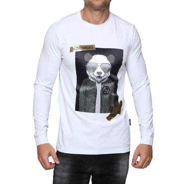 Aldo Moro Men's T-Shirt AM16822-100 White