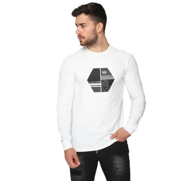 Aldo Moro Men's T-Shirt AM21223-100 White