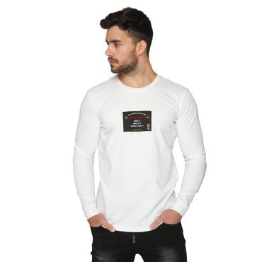Aldo Moro Men's T-Shirt AM21200-100 White