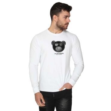 Aldo Moro Men's T-Shirt AM21236-100 White