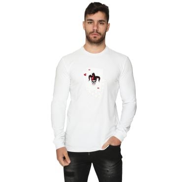 Aldo Moro Men's T-Shirt AM21230-100 White 