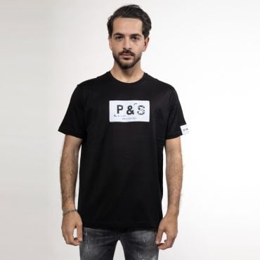 חולצת טישרט פול שארק קצרה P&S Logo גברים