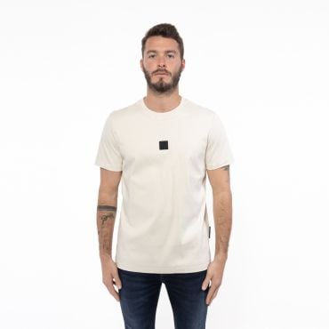 חולצת טישרט אלדו מורו קצרה Embroidered Logo גברים