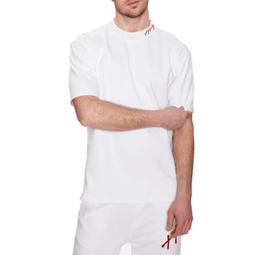 חולצת טישרט הוגו קצרה Logo Embroidery גברים