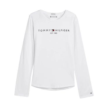 חולצת טישרט טומי הילפיגר ארוכה Essential Tee L/S נערות
