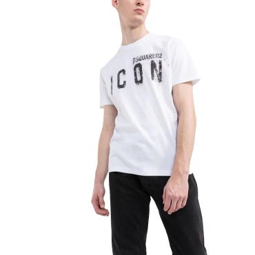 חולצת טישרט דיסקוורד קצרה Icon Print גברים
