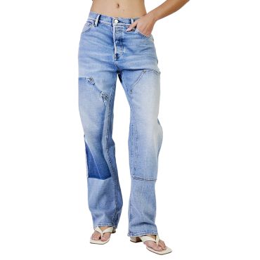 ג'ינס ריפליי גזרת Mom נשים