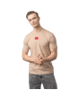 חולצת טישרט קצרה הוגו Logo Label גברים